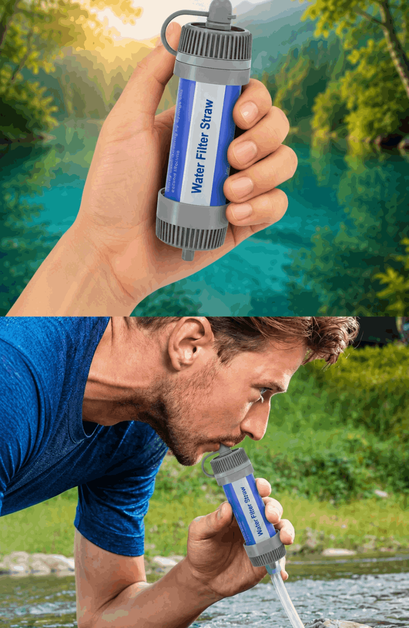 how to use survival sip water filters